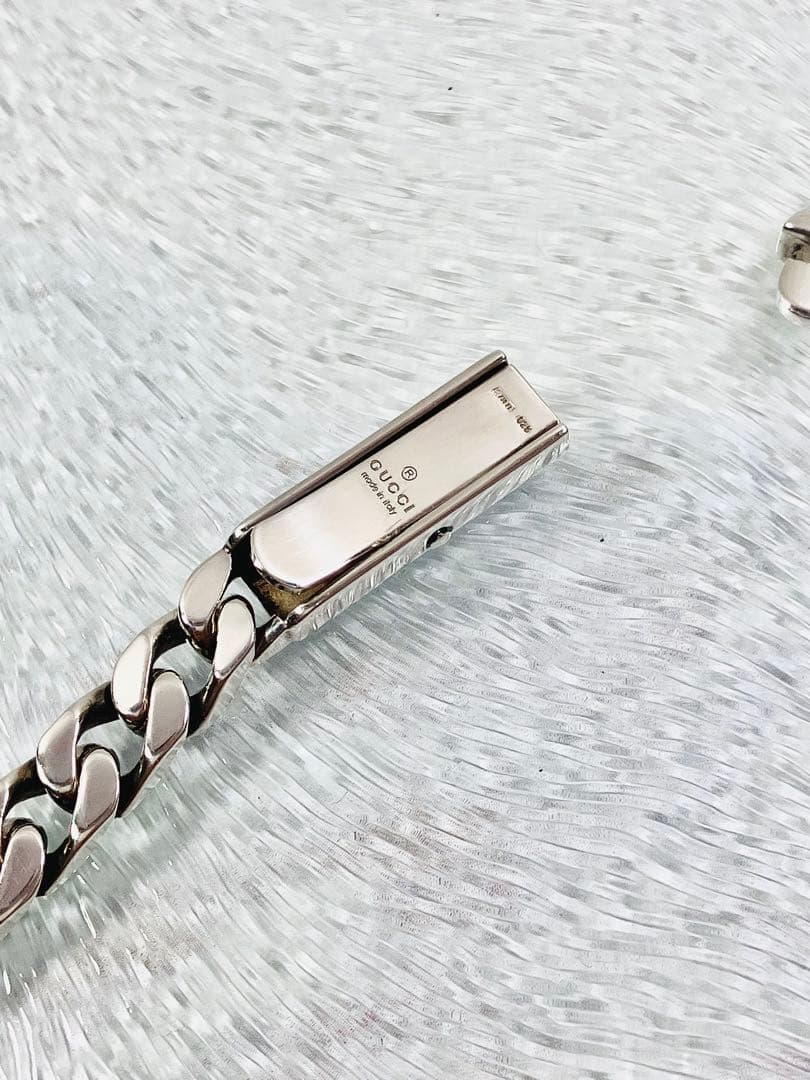 【新品同様】GUCCI 喜平チェーン ネックレス メンズ SV925 6.4㍉
