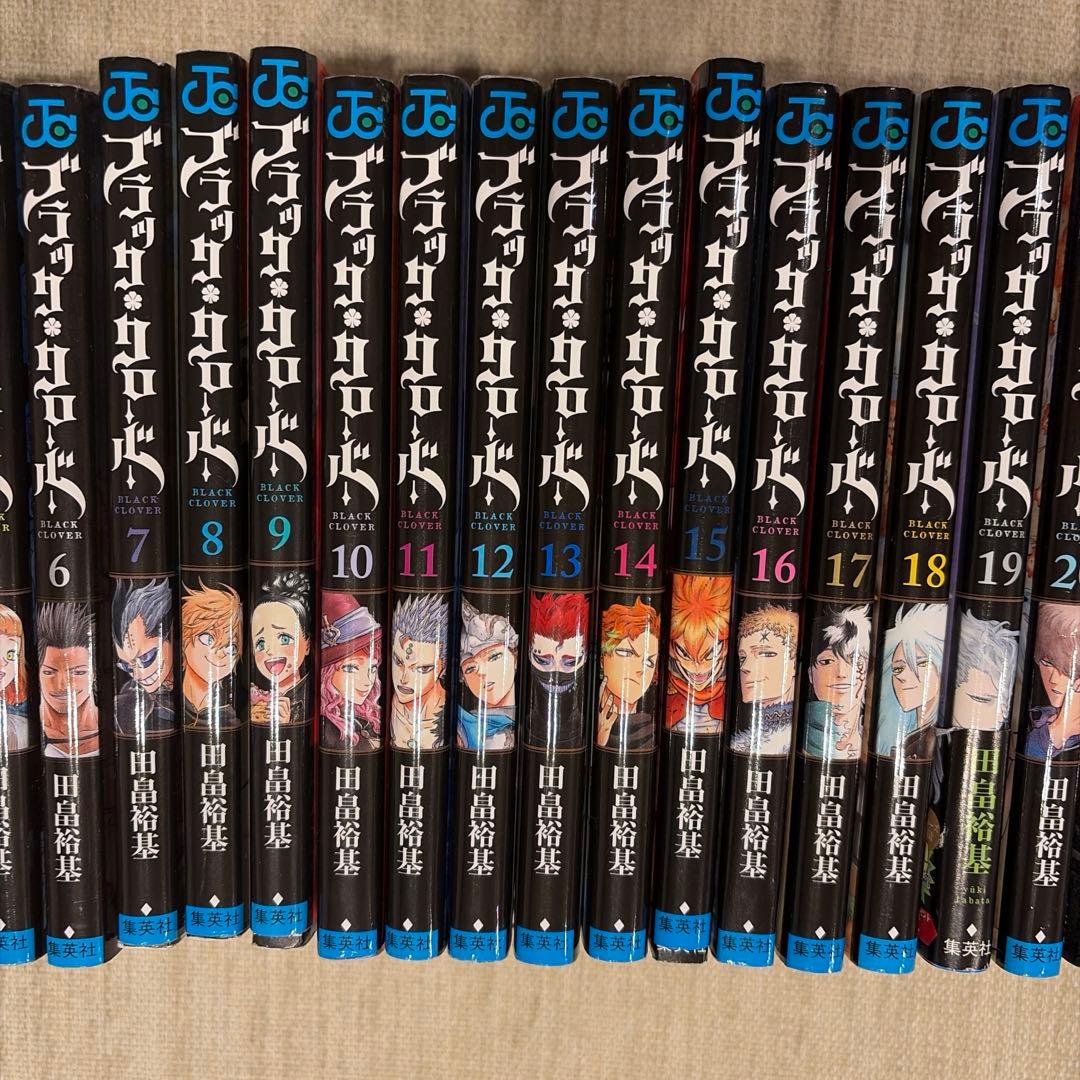 ブラッククローバー 25巻セット　初版　外伝　コミックまとめ売り　田畠裕基