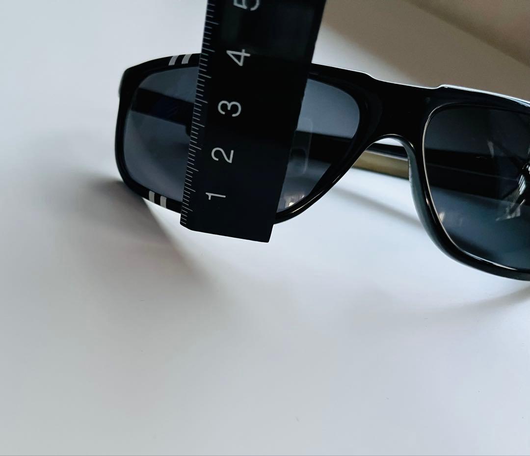 Christian Dior サングラス　ストライプ　ライン入り 黒