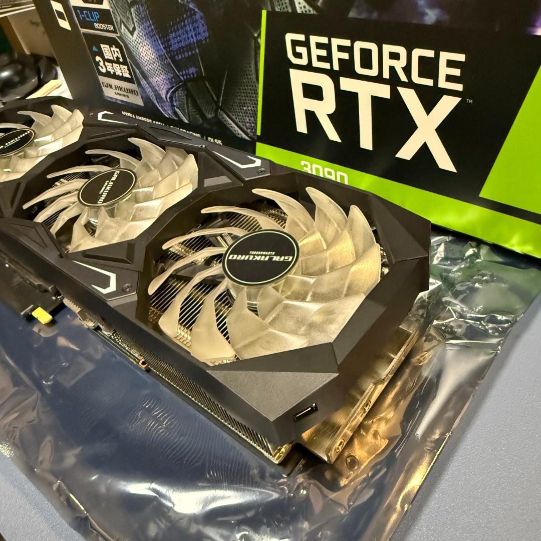 玄人志向 NVIDIA GEFORCE RTX 3090 GALAKURO