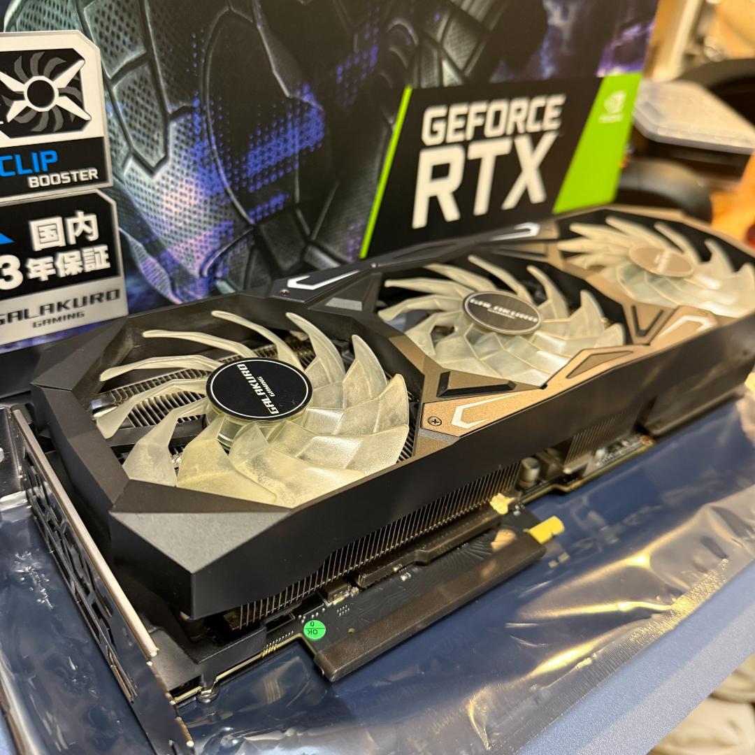 玄人志向 NVIDIA GEFORCE RTX 3090 GALAKURO