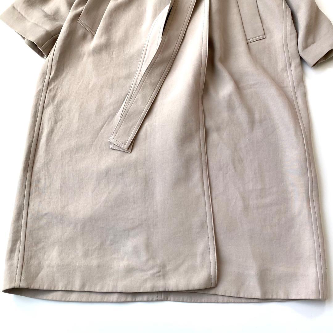 IENA 定価4万円 アセテートコットンオーバーチェスターコート/トレンチコート