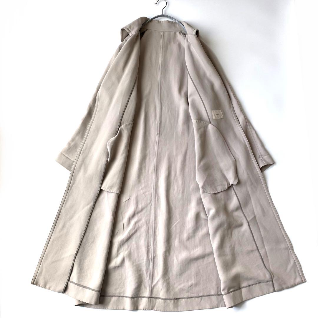 IENA 定価4万円 アセテートコットンオーバーチェスターコート/トレンチコート