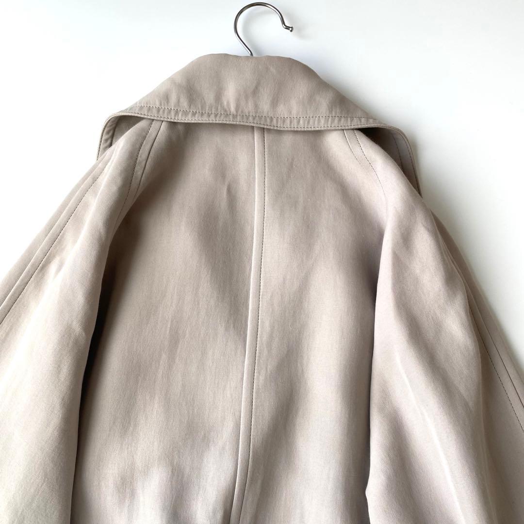 IENA 定価4万円 アセテートコットンオーバーチェスターコート/トレンチコート