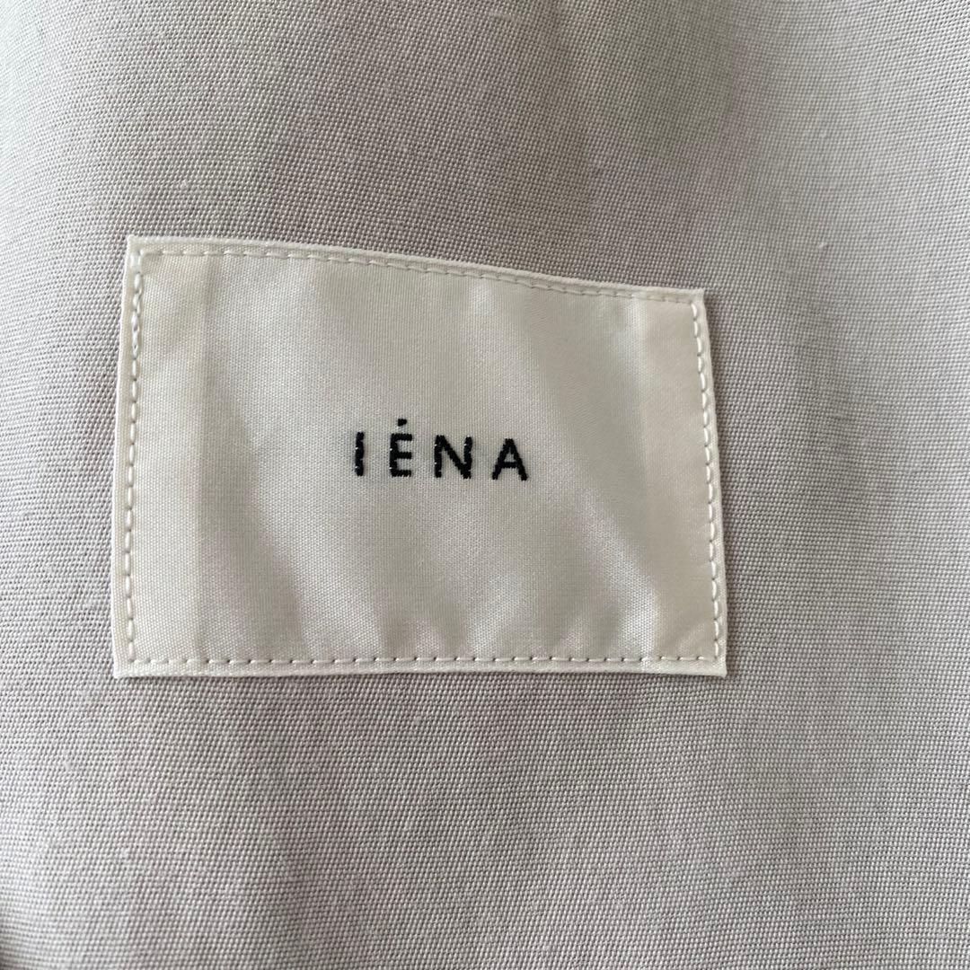 IENA 定価4万円 アセテートコットンオーバーチェスターコート/トレンチコート