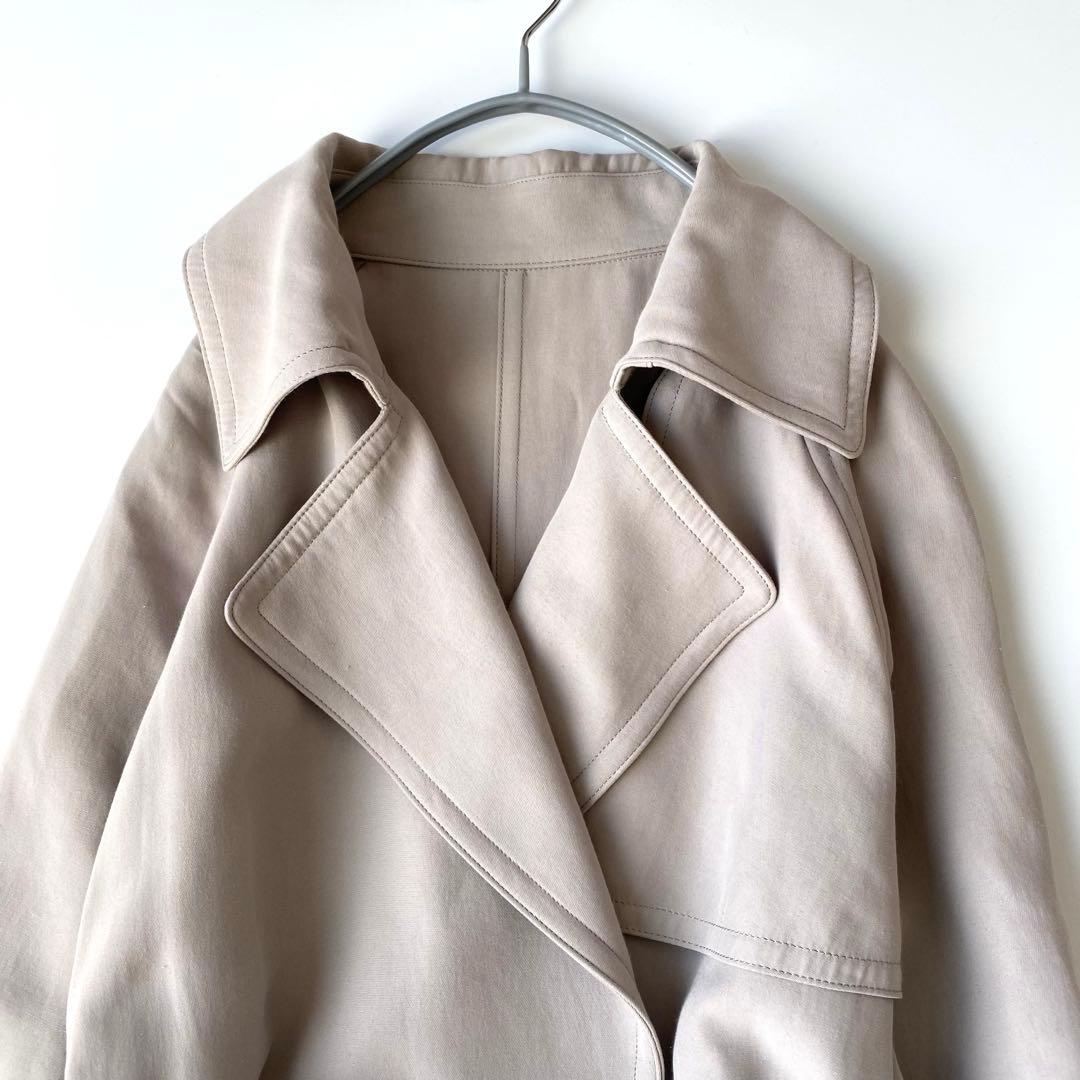 IENA 定価4万円 アセテートコットンオーバーチェスターコート/トレンチコート