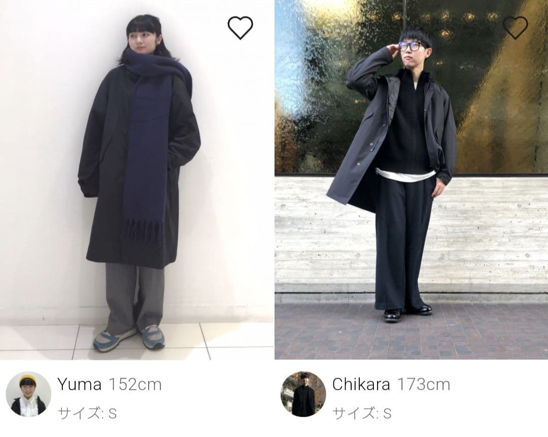 【S】UNIQLO ユニクロ ウィンドプルーフ2WAYコート 撥水コートブラック