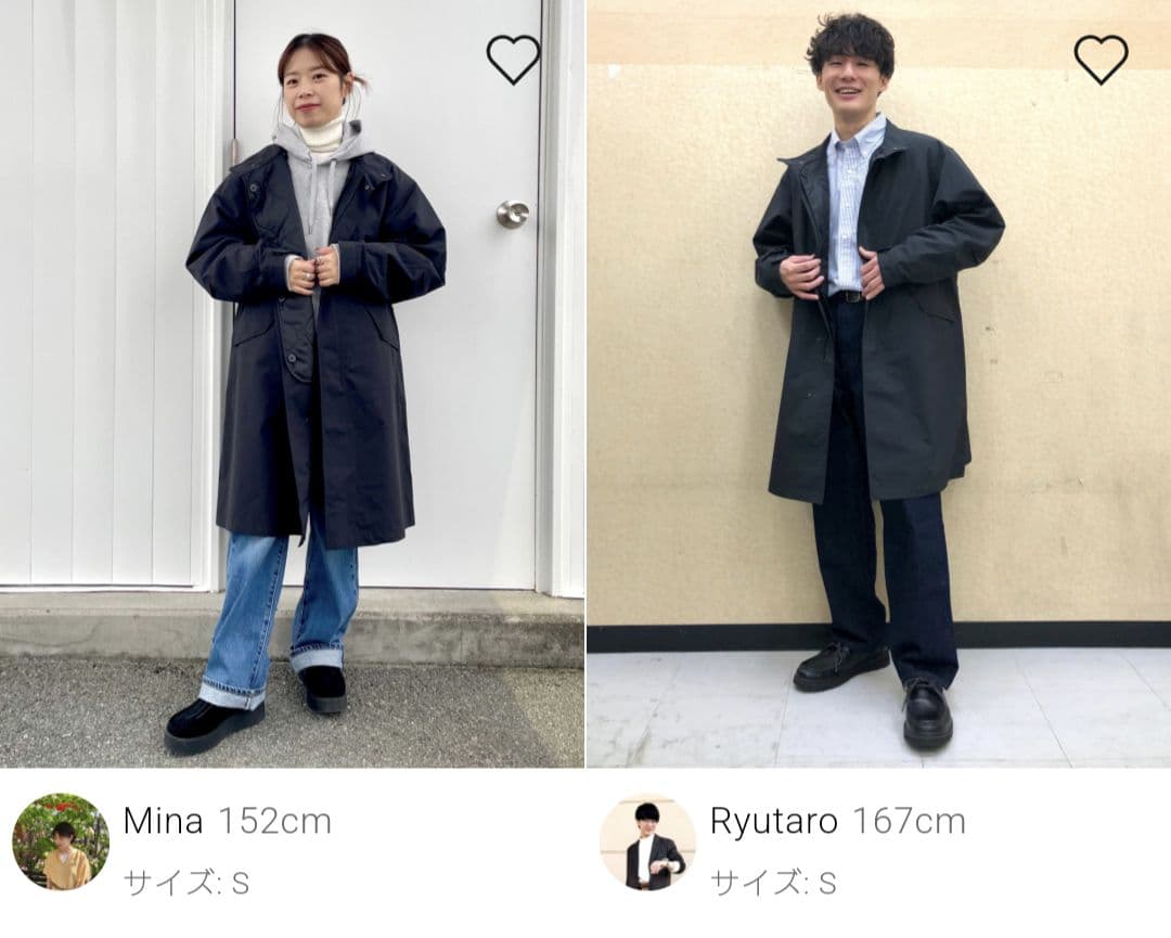 【S】UNIQLO ユニクロ ウィンドプルーフ2WAYコート 撥水コートブラック