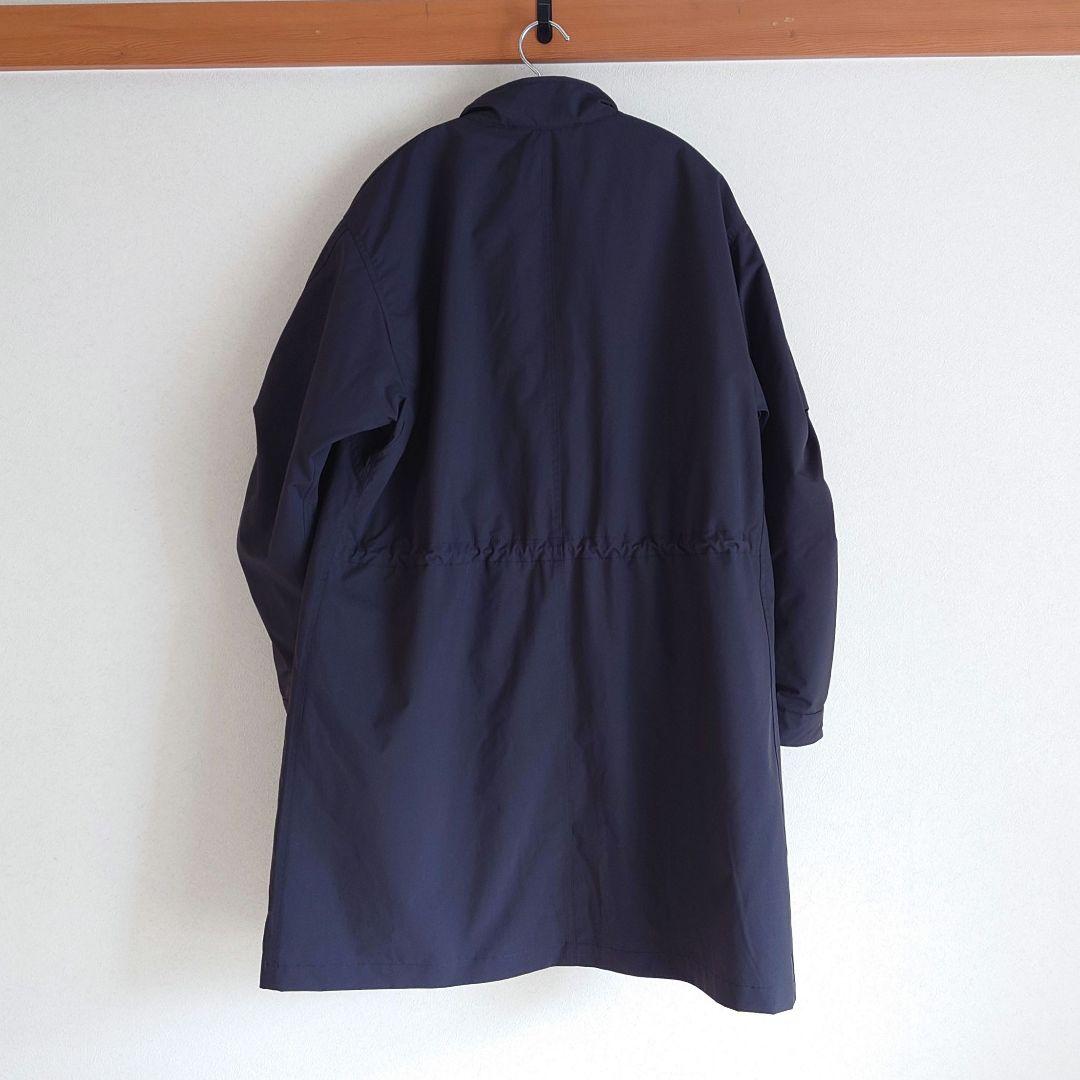 【S】UNIQLO ユニクロ ウィンドプルーフ2WAYコート 撥水コートブラック