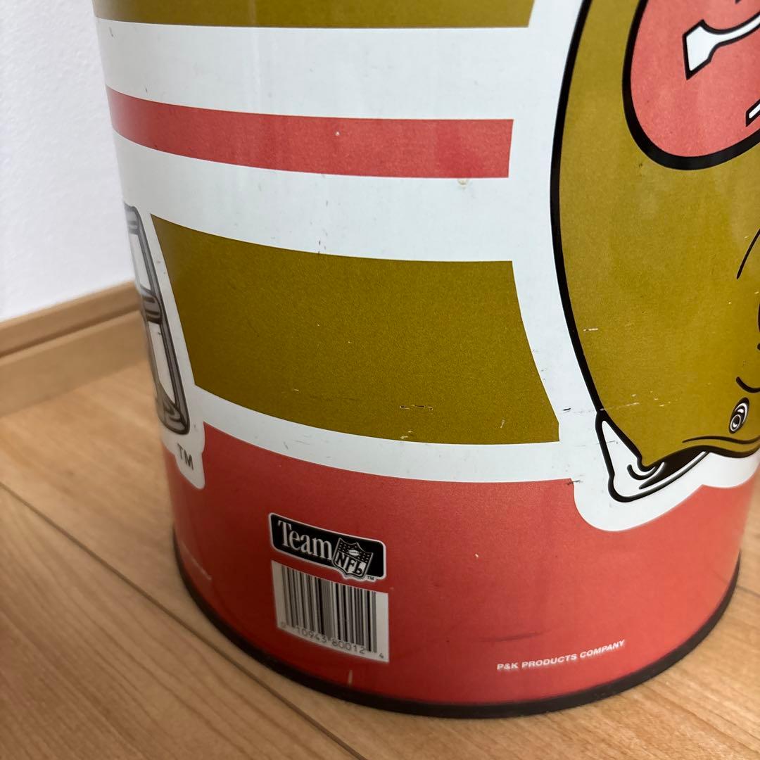 希少 49ERS ゴミ箱 ヴィンテージ アメリカン雑貨 NFL アメフト