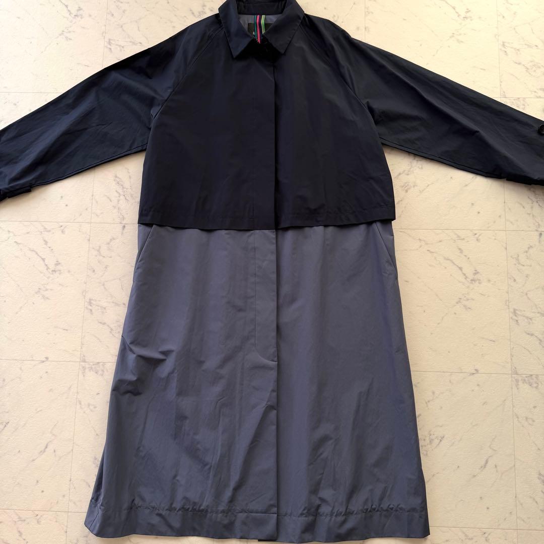 PS Paul Smith バイカラー ロングコート 42L スプリング