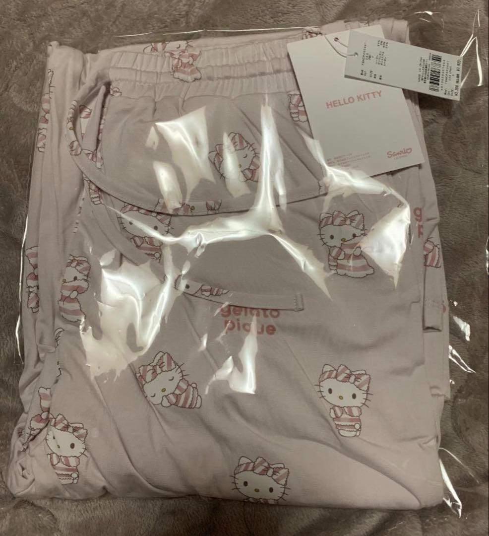 サンリオハウス gelato pique【LADIES】総柄ロングパンツ 新品
