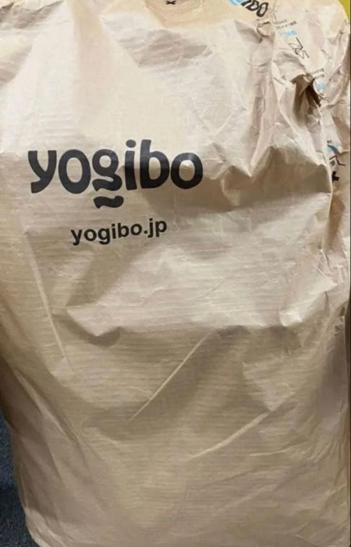 新品未使用　Yogibo ズーラライト　ショート　クッション 青　保証書有り