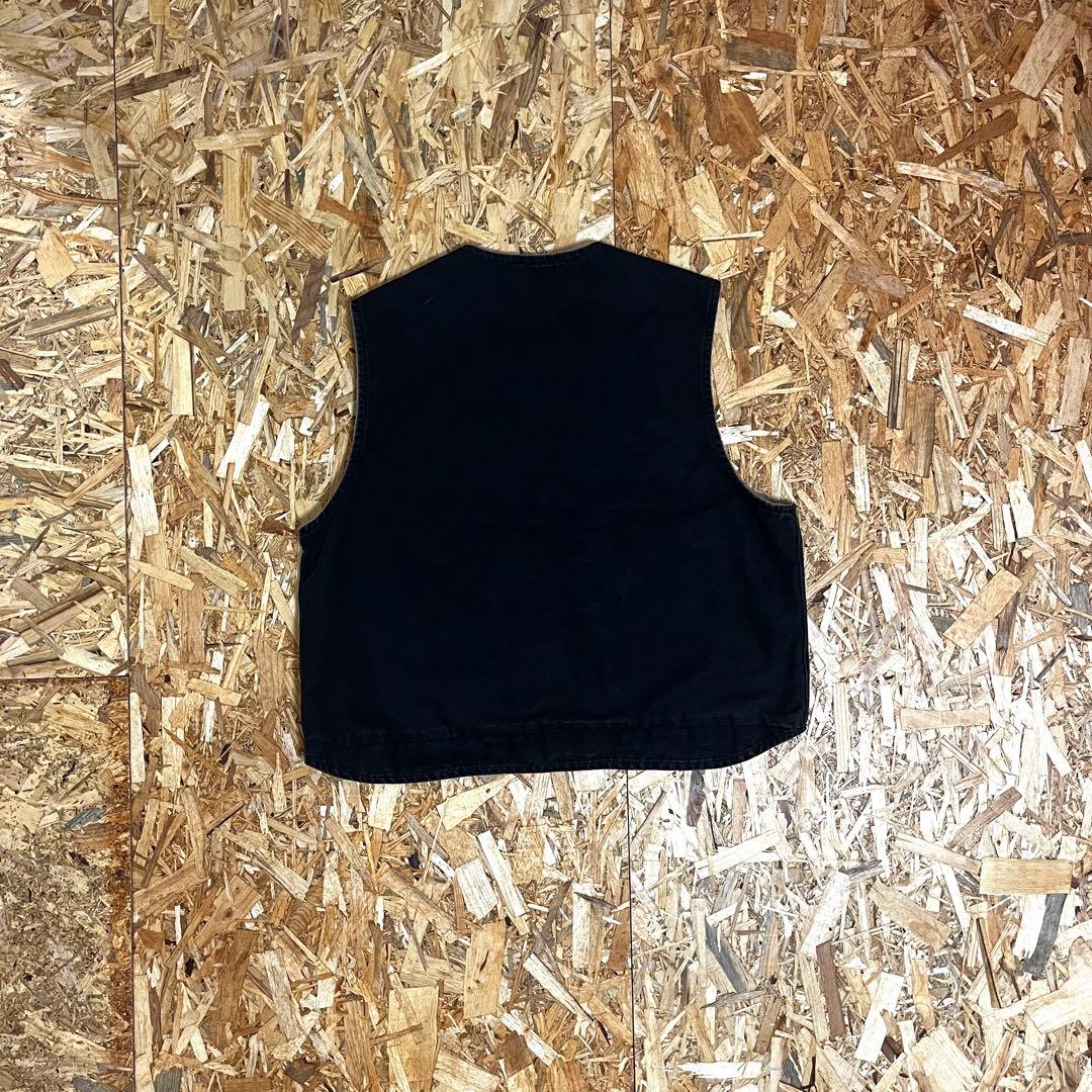 【超希少】 00s Carhartt メキシコ製 激渋 墨黒フェード トラヴィス