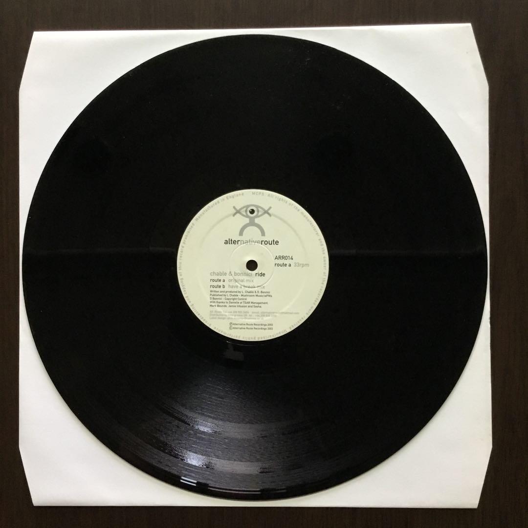 洋楽レコード　Chable & Bonnici ride WRRC
