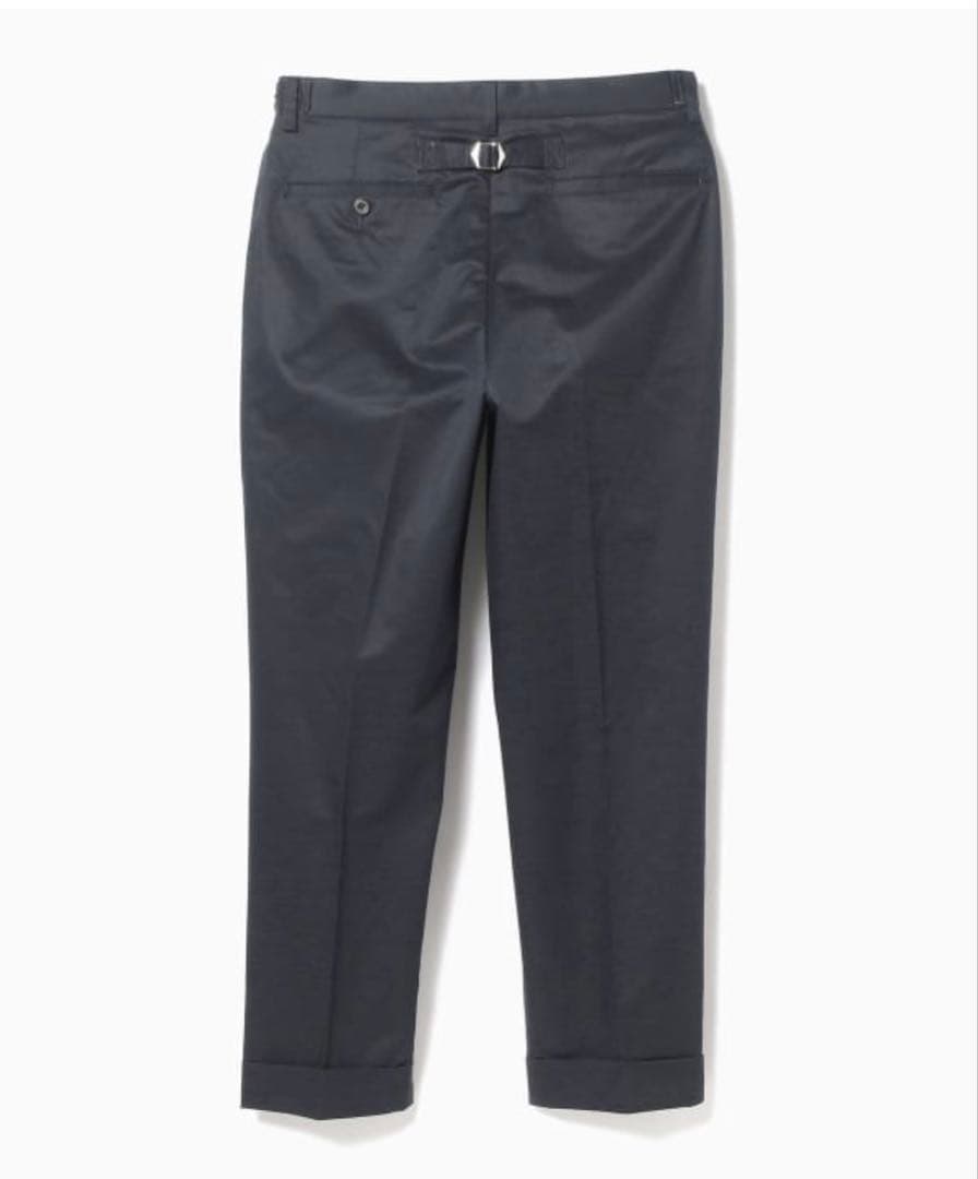 Beams PlusコットンネイビージャケットL/スラックスXLセットアップ