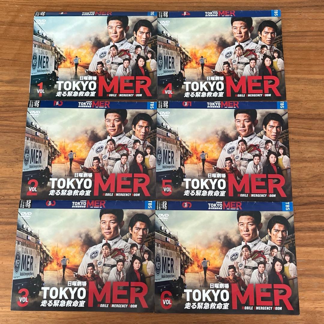 TOKYO MER 走る緊急救命室（ドラマ）全6巻 全巻セット＋劇場版 DVD