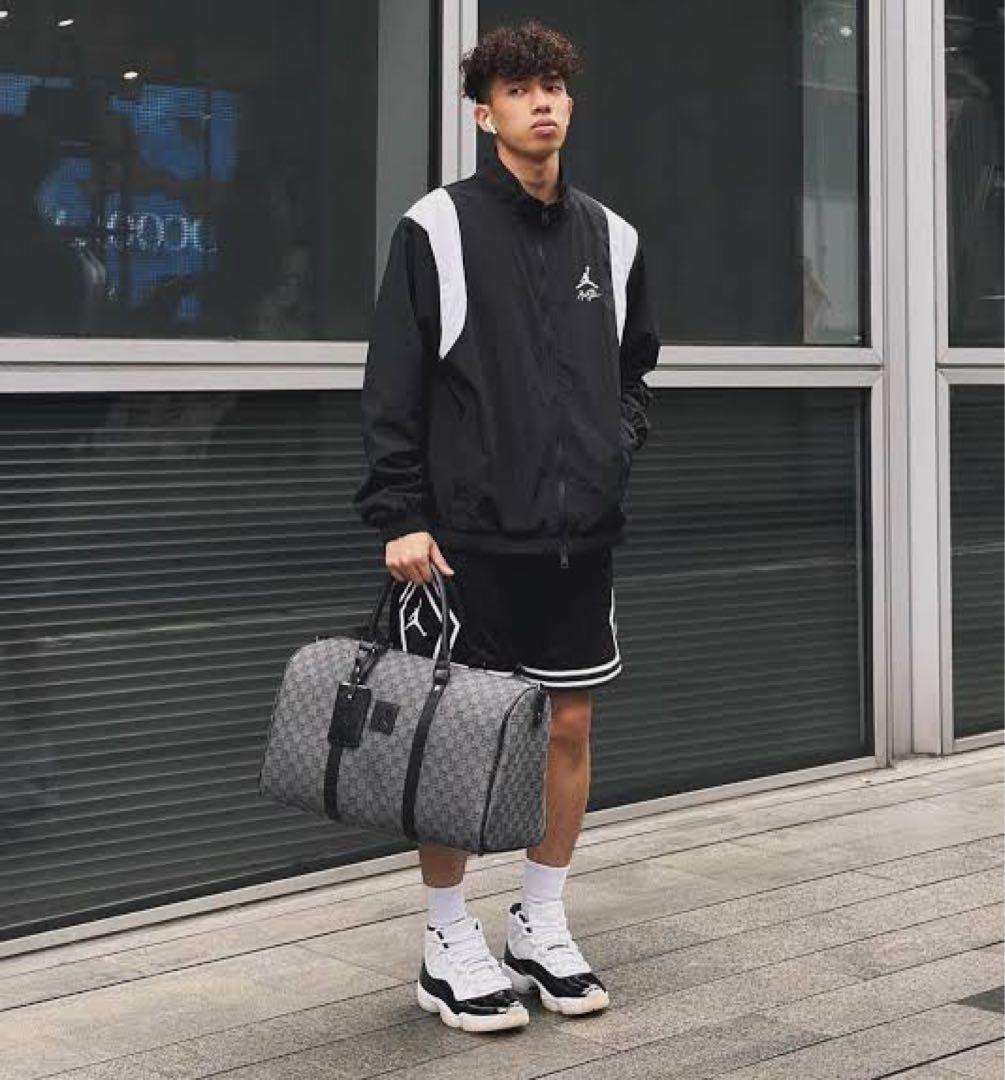 バッグ Jordan Monogram DuffleBag DarkSmoke Grey