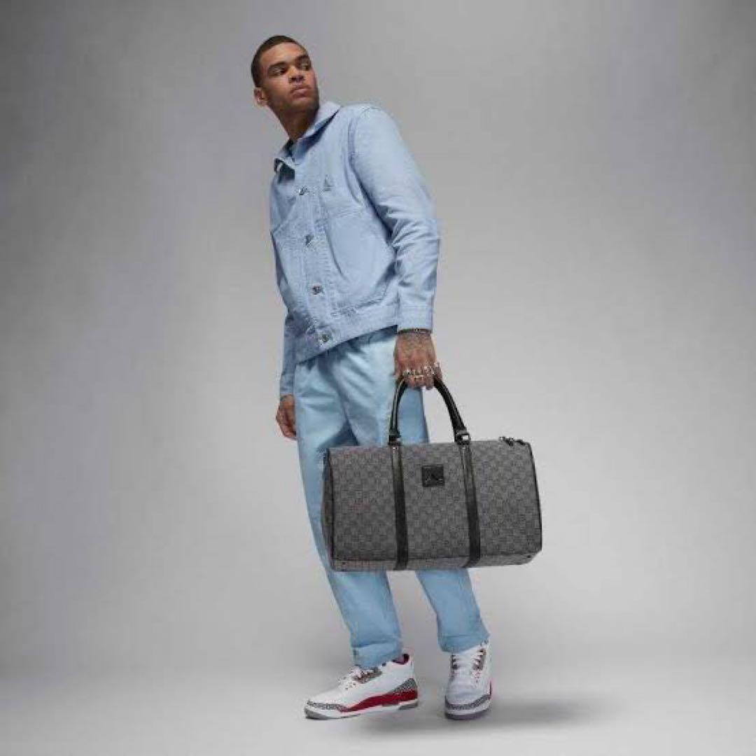 バッグ Jordan Monogram DuffleBag DarkSmoke Grey