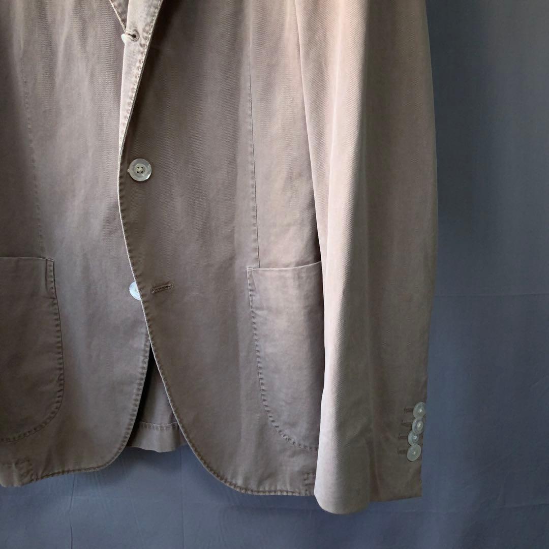 BOGLIOLI ボリオリ COAT コットンジャケット 46ガーメントダイ伊製