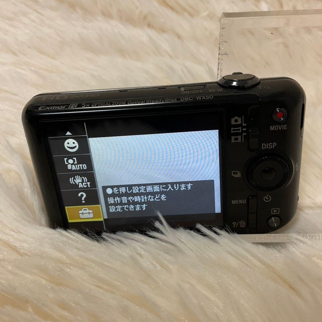 【簡易動作確認済】 SONY Cyber-shot DSC-WX50 ブラック