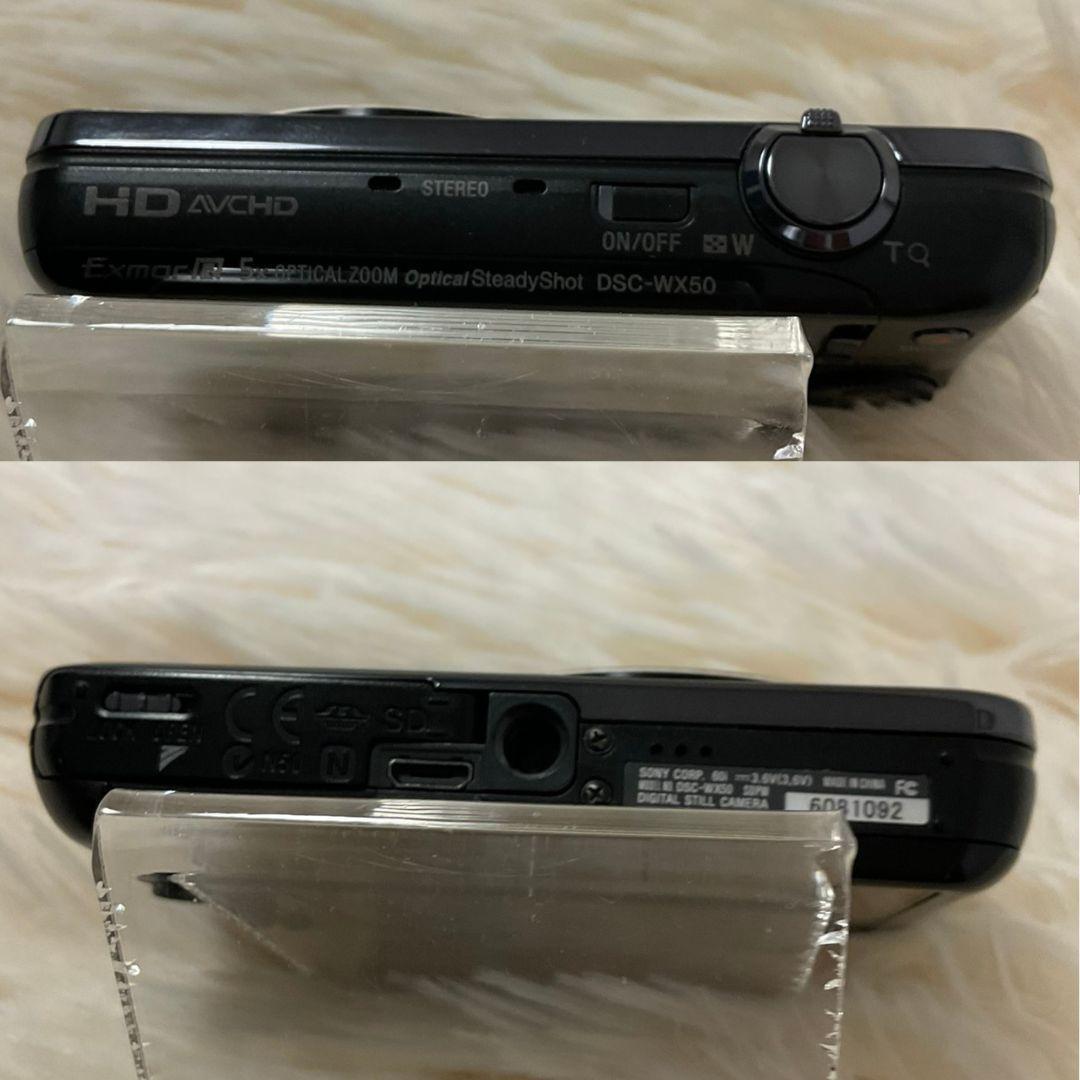【簡易動作確認済】 SONY Cyber-shot DSC-WX50 ブラック