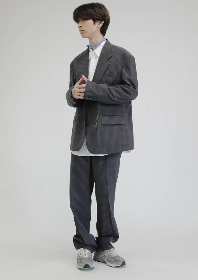 ジャケット・アウター KUDOS STITCHING JACKET trousers/ GRAY