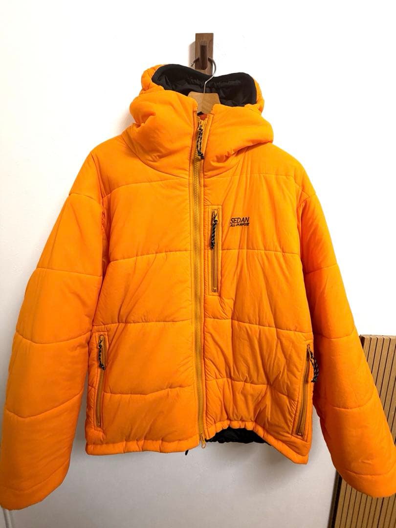 SEDAN ALL-PURPOSE POLAR PUFF PARKA マンゴー