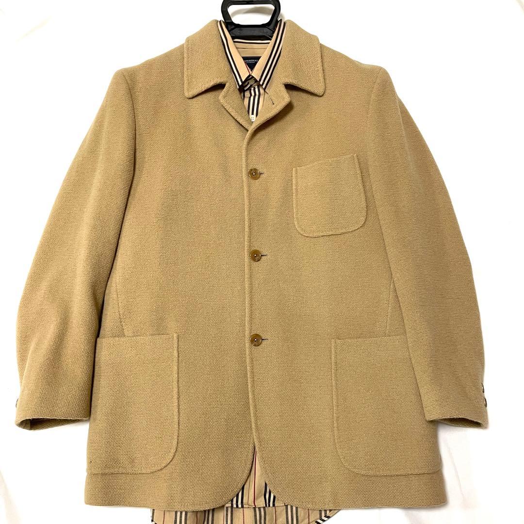 BURBERRY ロンドンウールジャケット　アンゴラ　カシミア　ブラウン