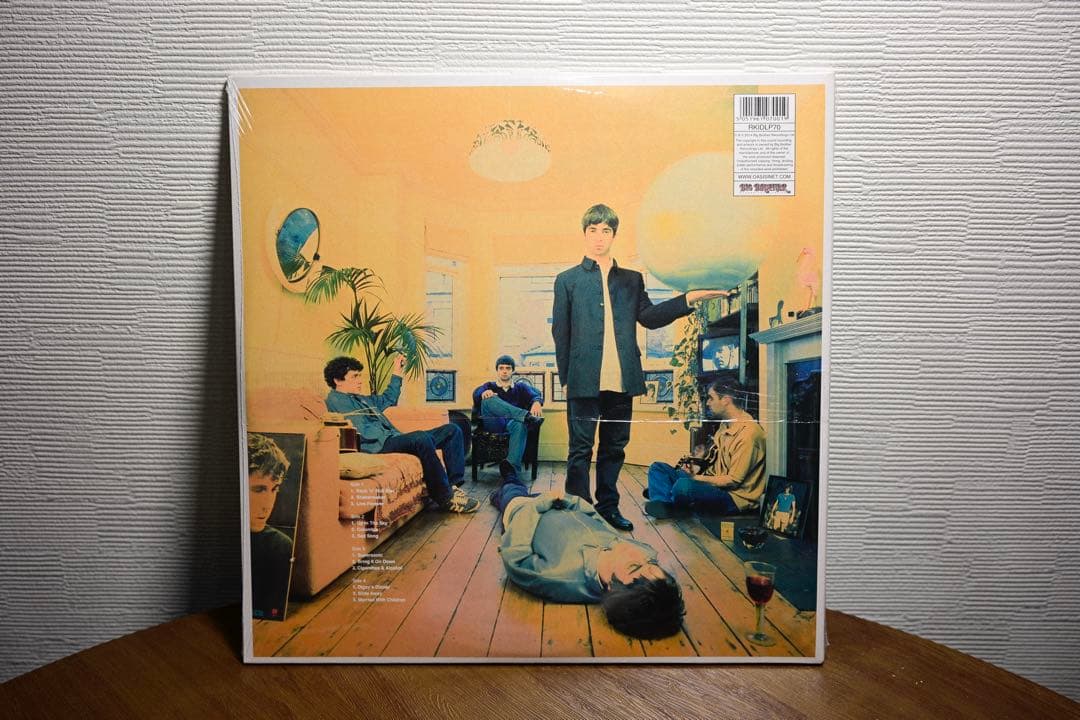 oasis Definitely Maybe 未開封レコード