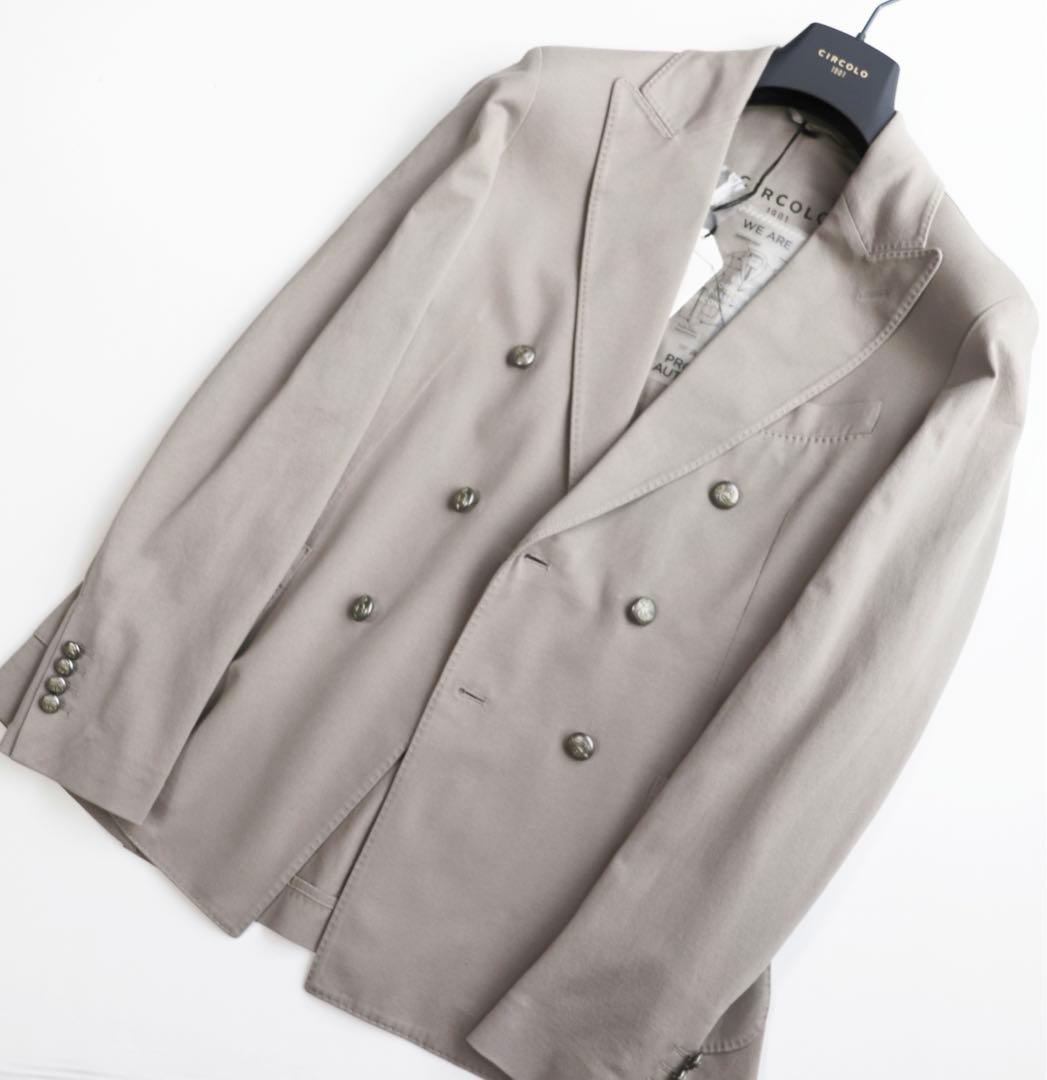 《チルコロ1901》未使用 メタルボタン ストレッチ 6Bジャケット 50