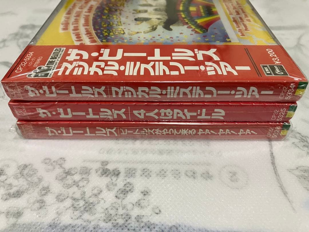 未開封　赤帯シールド　ヘルプ　オリジナルCD ビートルズ