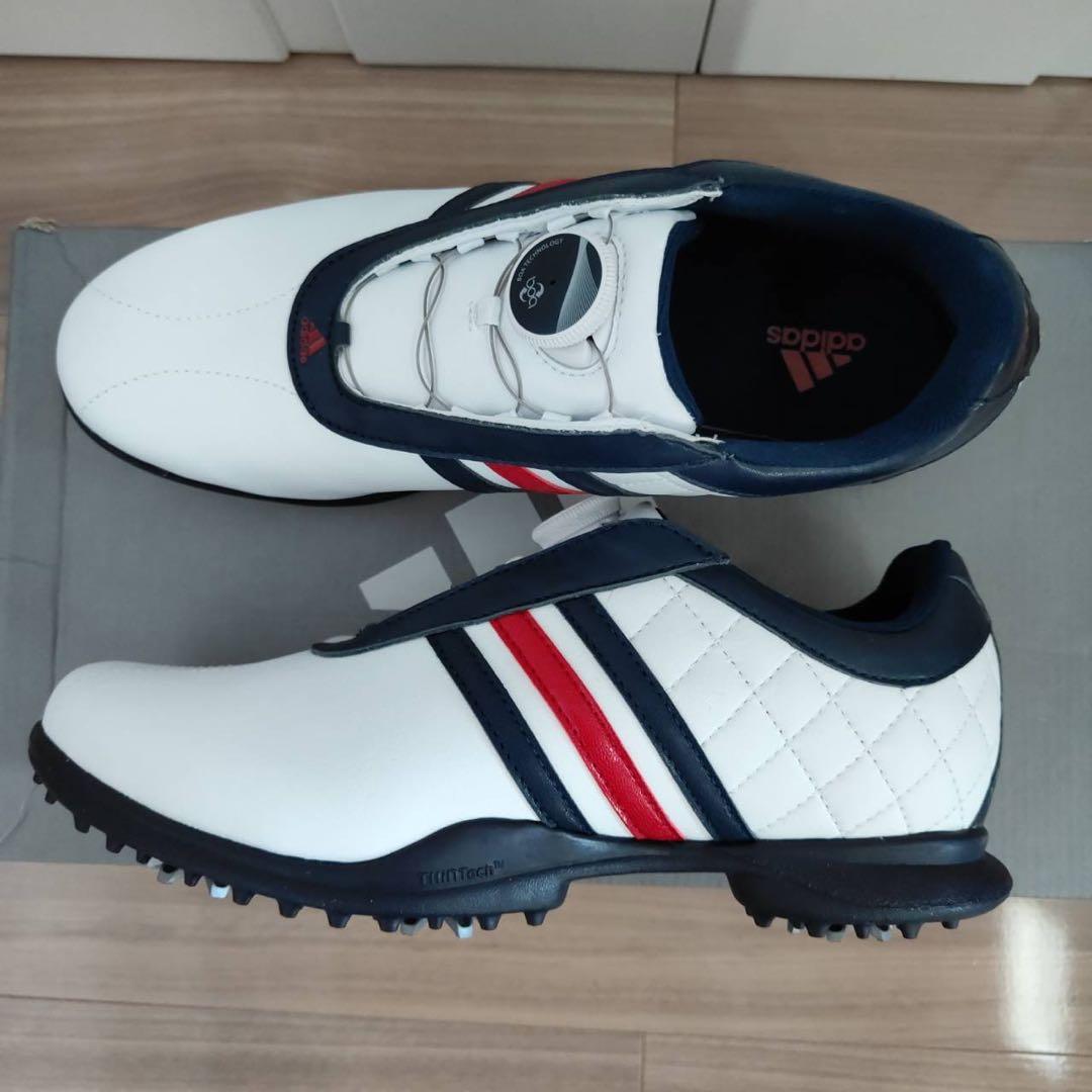 新品未使用adidas アディダス ドライバーボア ゴルフシューズ 24cm