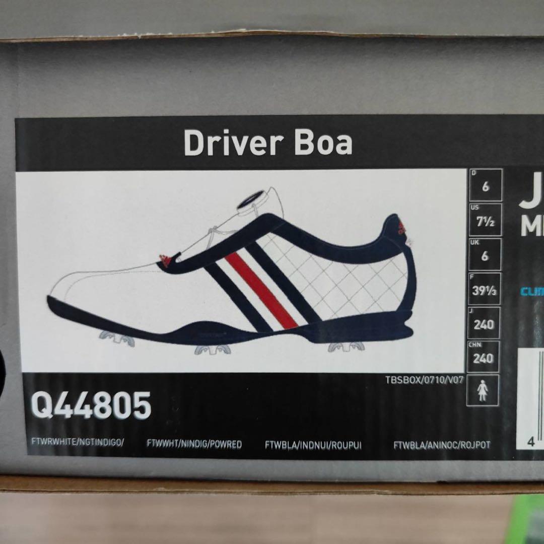 新品未使用adidas アディダス ドライバーボア ゴルフシューズ 24cm