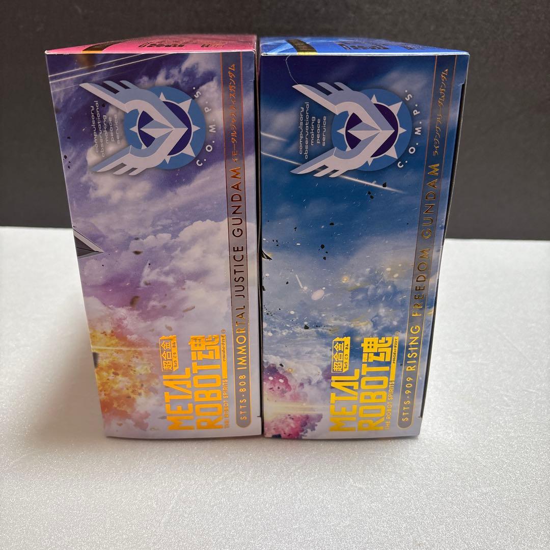 メタルロボット魂　ライジングフリーダム&イモータルジャスティス セット