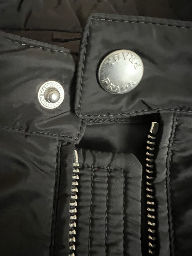 PRADA ダウンベスト　ブラック(F0002 NERO)SGH069