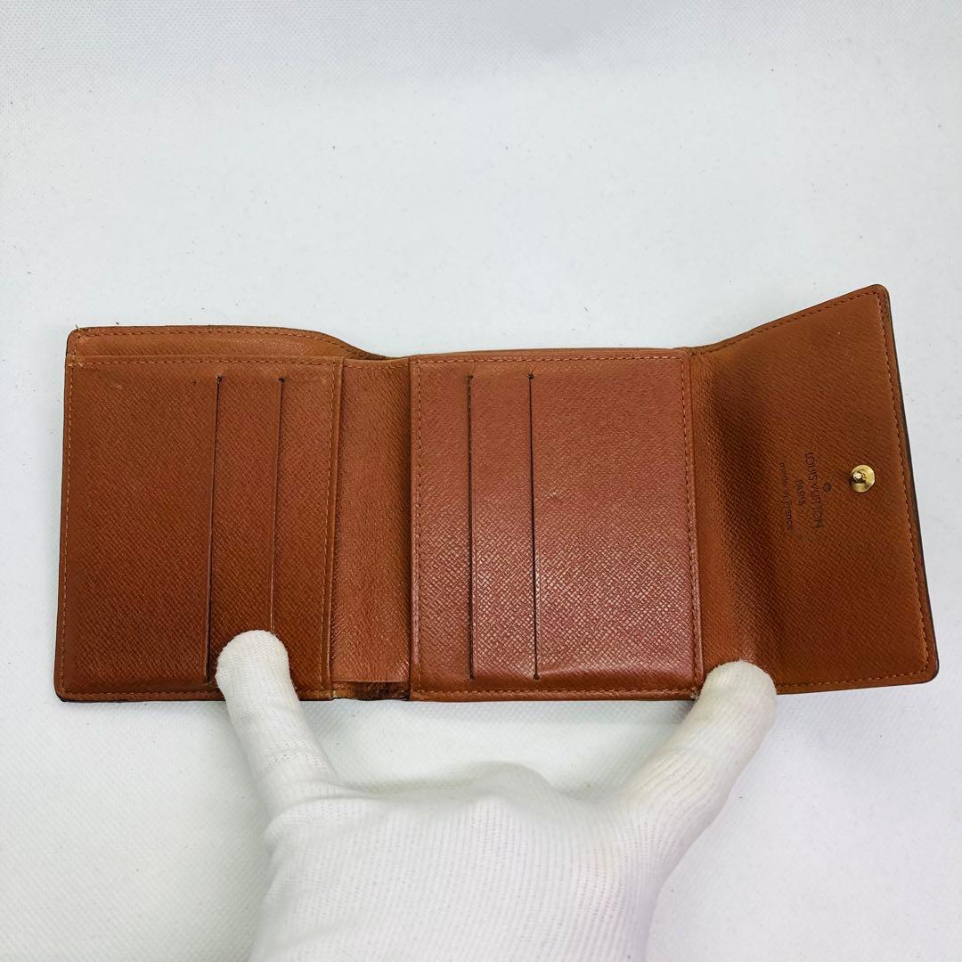 LOUIS VUITTON 三つ折り Wホック 財布 913