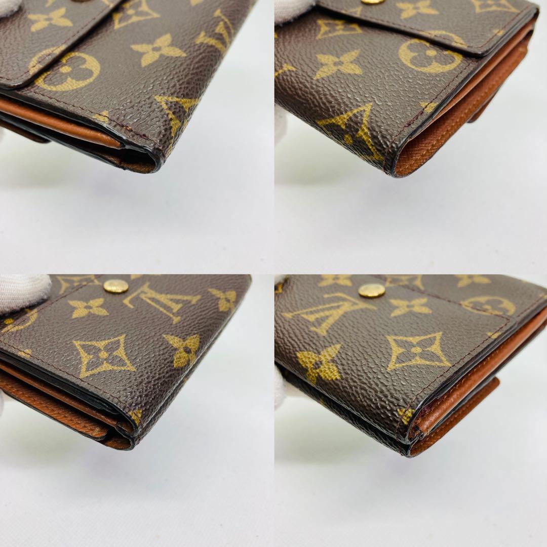LOUIS VUITTON 三つ折り Wホック 財布 913