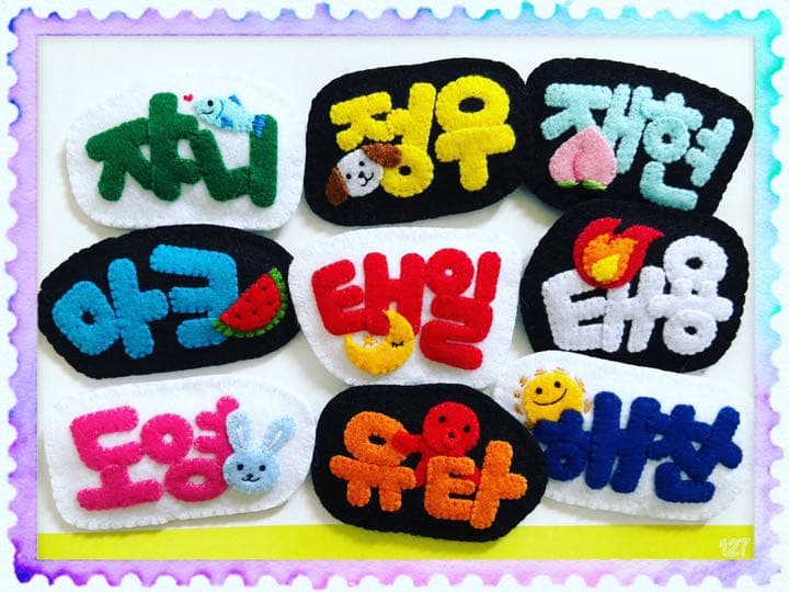 ネーム バッチ オーダー受け付けページ