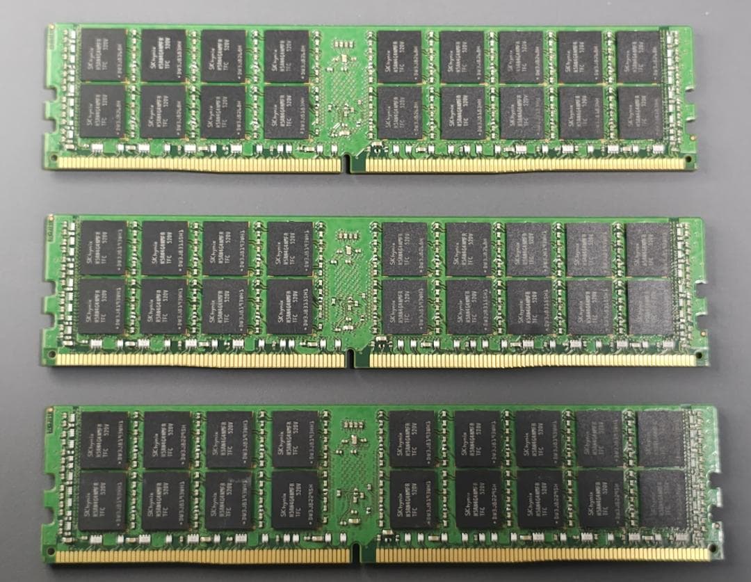 HPE サーバ用純正メモリ48GB（16GB*3）ECC REG 2133MHz