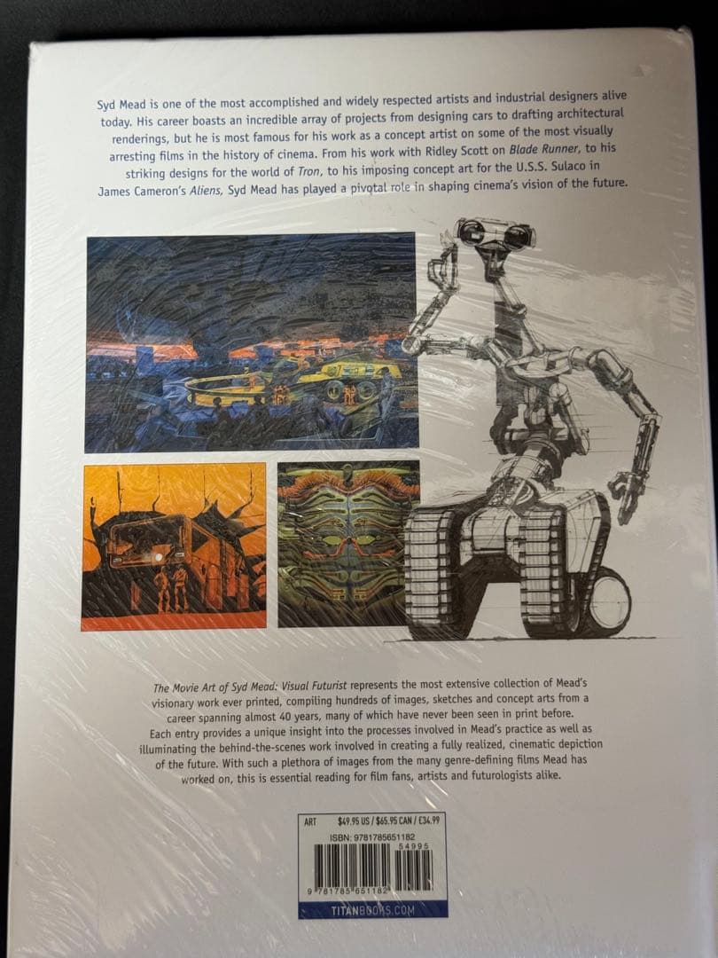【新品未開封】THE MOVIE ART OF SYD MEAD 英語版