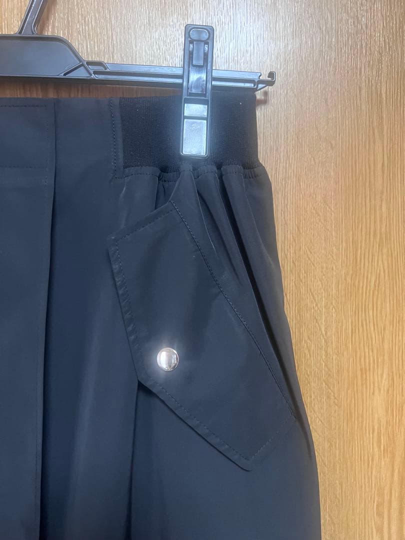 新品　TRANOI ミリタリープリーツスカート