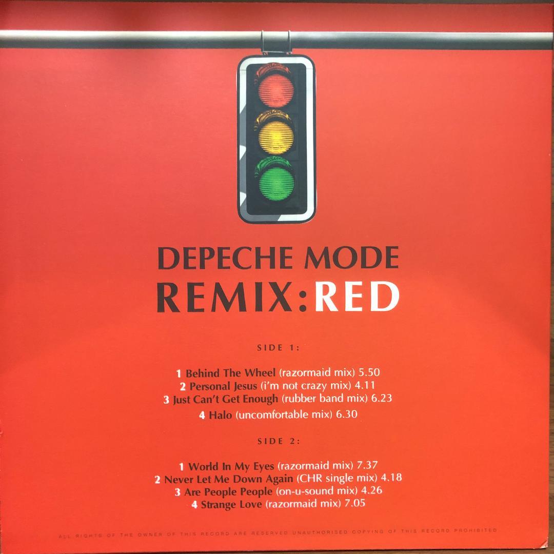 Depeche Mode – Remix : Red (カーボンブラック)