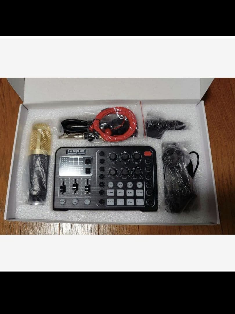 ProfessionalLiveSoundCard ミキサー マイク 配信機材