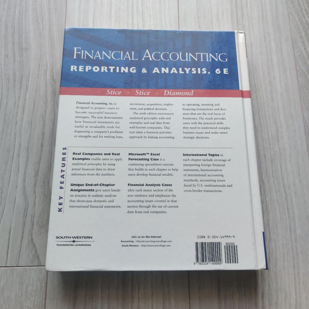 ビジネス・経済 Financial Accounting Reporting&Analysis