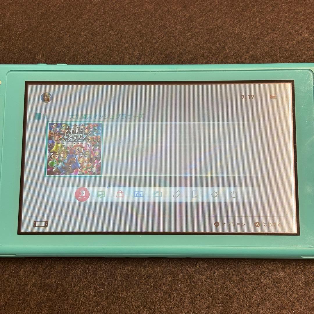 【ジャンク品】 Nintendo Switch Lite ターコイズ 本体