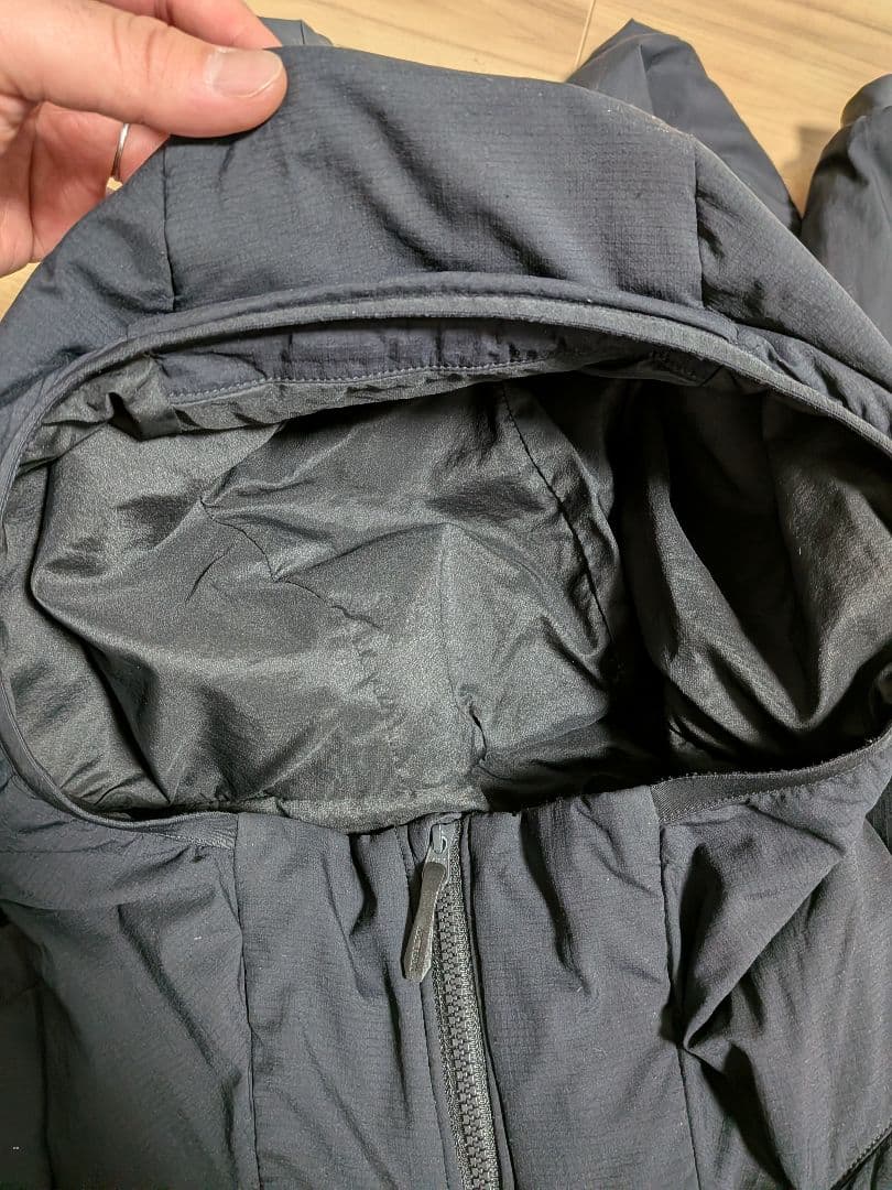 ARC'TERYX ATOM LT HOODY アトム LT フーディ ブラック