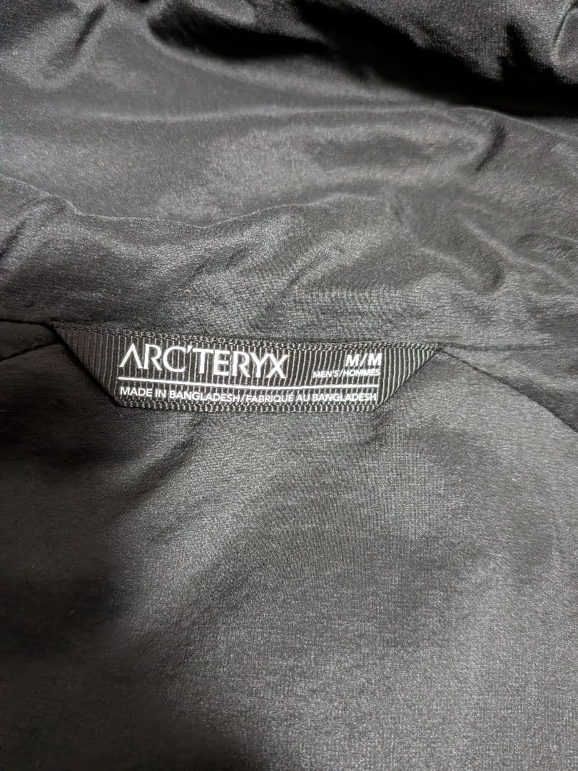 ARC'TERYX ATOM LT HOODY アトム LT フーディ ブラック