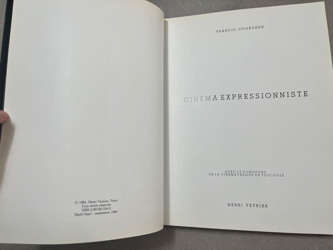 アート・デザイン・音楽 CINEMA EXPRESSIONNISTE HENRI VEYRIER