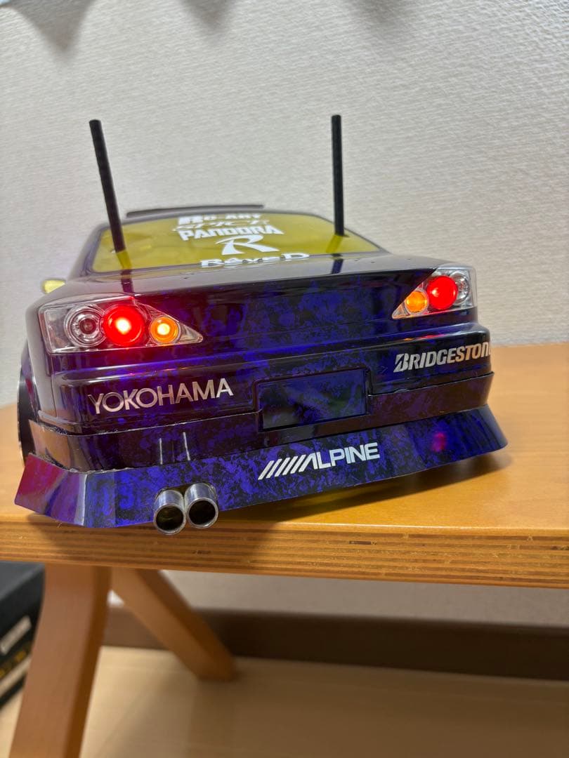 タミヤ 1/10 COPPERMIX S15シルビア ラップ塗装